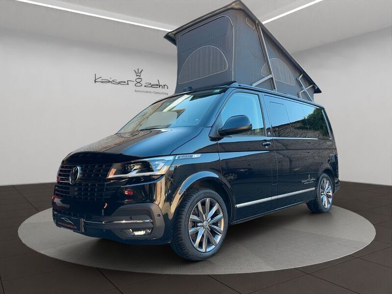 Deep black perleffekt Gebraucht 2021 VW T6.1 California Van | 79.888 € - Bild 1/4