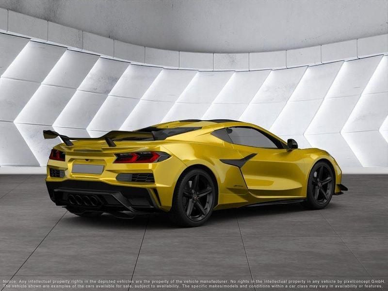 Neu Corvette Z06 646 PS (475 kW) 2025 Gelb Cabrio