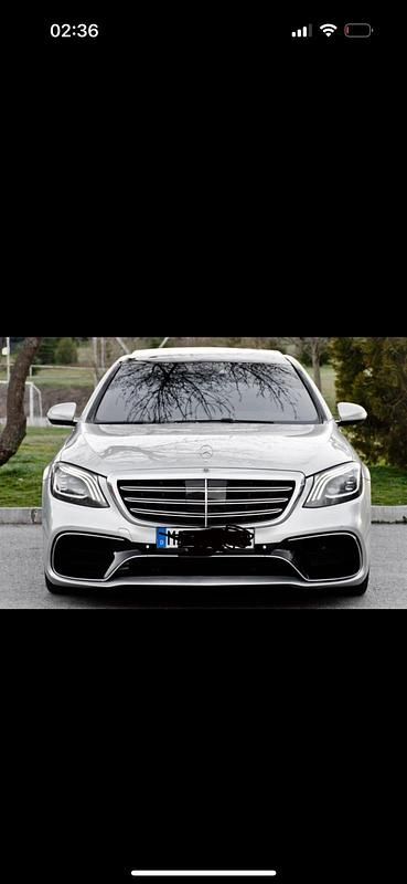 Grau Gebraucht 2014 Mercedes S550 Limousine | 29.999 € (Teuer) - Bild 1/4