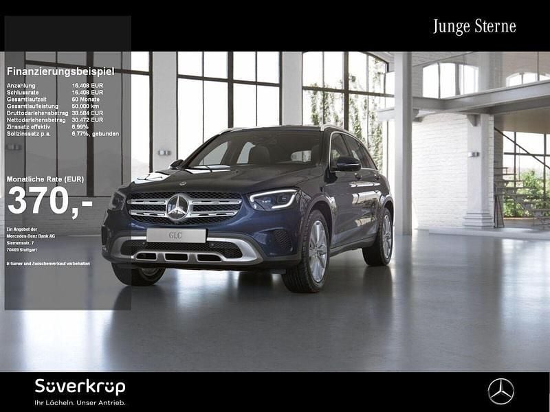 Cavansitblau Gebraucht 2021 Mercedes GLC400d SUV | 46.880 € (Fairer Preis) - Bild 1/2