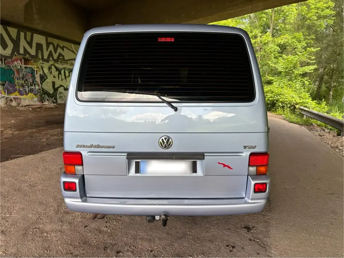 Gebraucht VW Multivan 102 PS (75 kW) 2002 Blau Van / Kleinbus