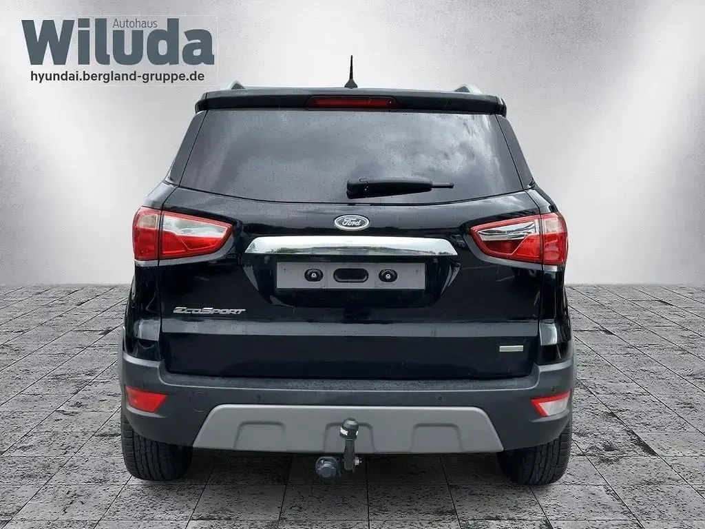 Gebraucht Ford Ecosport Titanium 125 PS (91 kW) 2018 Schwarz SUV