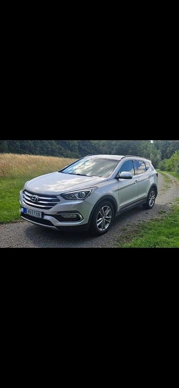 Silber Gebraucht 2016 Hyundai Santa Fe SUV | 18.500 € (Guter Preis) - Bild 1/4