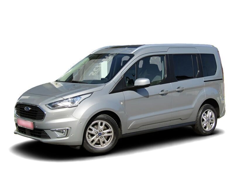 Silber Gebraucht 2021 Ford Tourneo Connect Titanium Van / Kleinbus | 27.349 € (Etwas zu teuer) - Bild 1/4