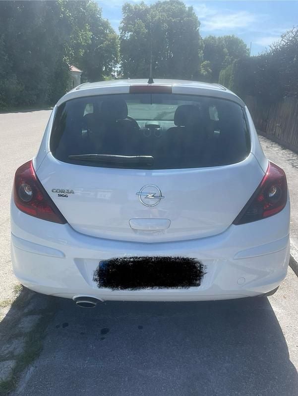 Gebraucht Opel Corsa 87 PS (63 kW) 2010 Weiß Kleinwagen