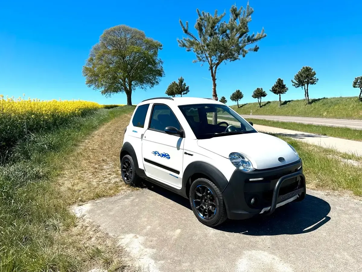 Begagnad Microcar M.Go 2017 Vit Halvkombi