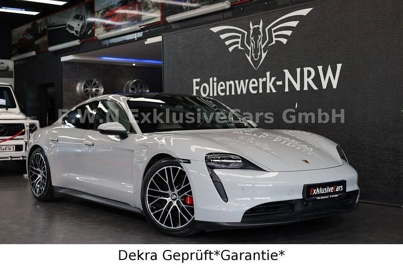 Grau Gebraucht 2021 Porsche Taycan 4S Limousine | 61.998 € (Superpreis) - Bild 1/4