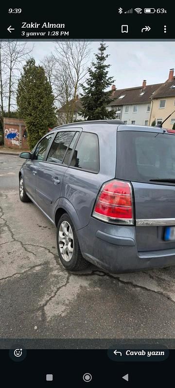 Gebraucht Opel Zafira 150 PS (110 kW) 2006 Grau Van / Kleinbus