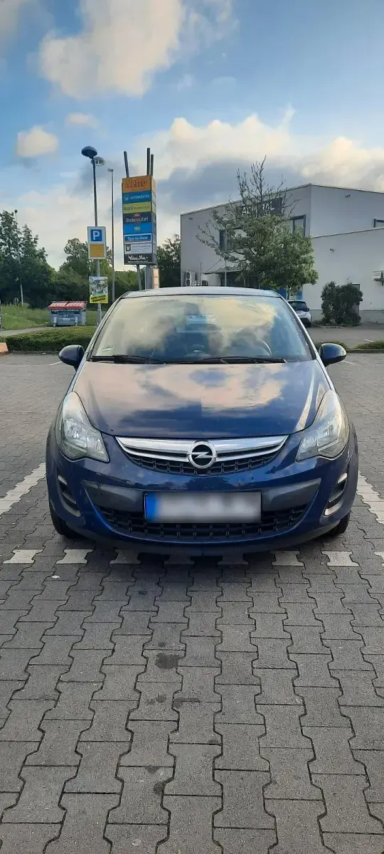 Gebraucht Opel Corsa 69 PS (50 kW) 2014 Blau Kleinwagen