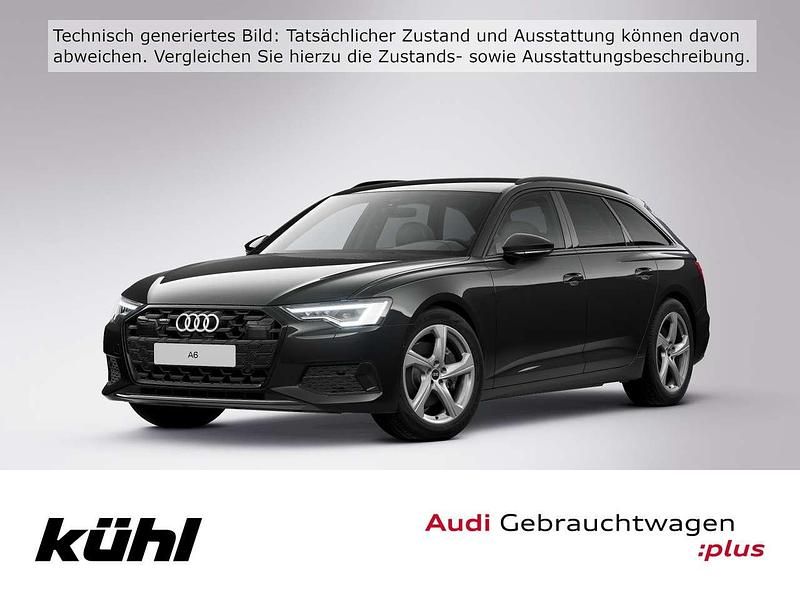 Mythosschwarz metallic Gebraucht 2025 Audi A6 Advanced Kombi | 50.980 € (Fairer Preis) - Bild 1/4