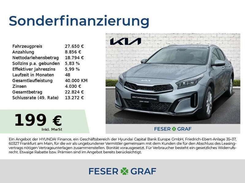 Silber Gebraucht 2024 Kia XCeed Spirit SUV | 27.650 € (Fairer Preis) - Bild 1/4