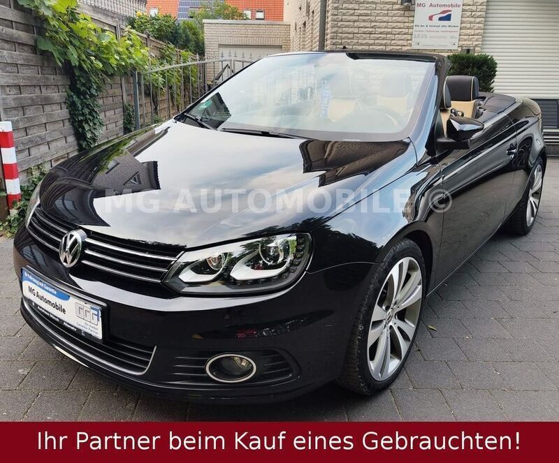 Schwarz Gebraucht 2013 VW Eos Exclusive Cabrio | 15.550 € (Etwas zu teuer) - Bild 1/4