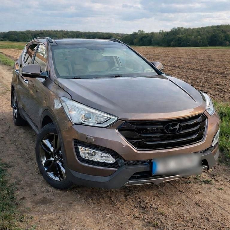 Gebraucht Hyundai Santa Fe Premium 197 PS (144 kW) 2014 Braun SUV