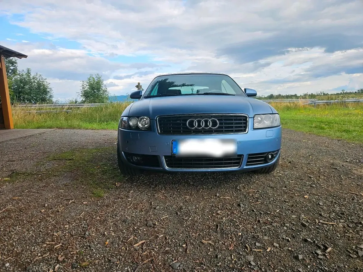 Używany Audi A4 Cabriolet 220 KM (161 kW) 2003 Niebieski Kabriolet