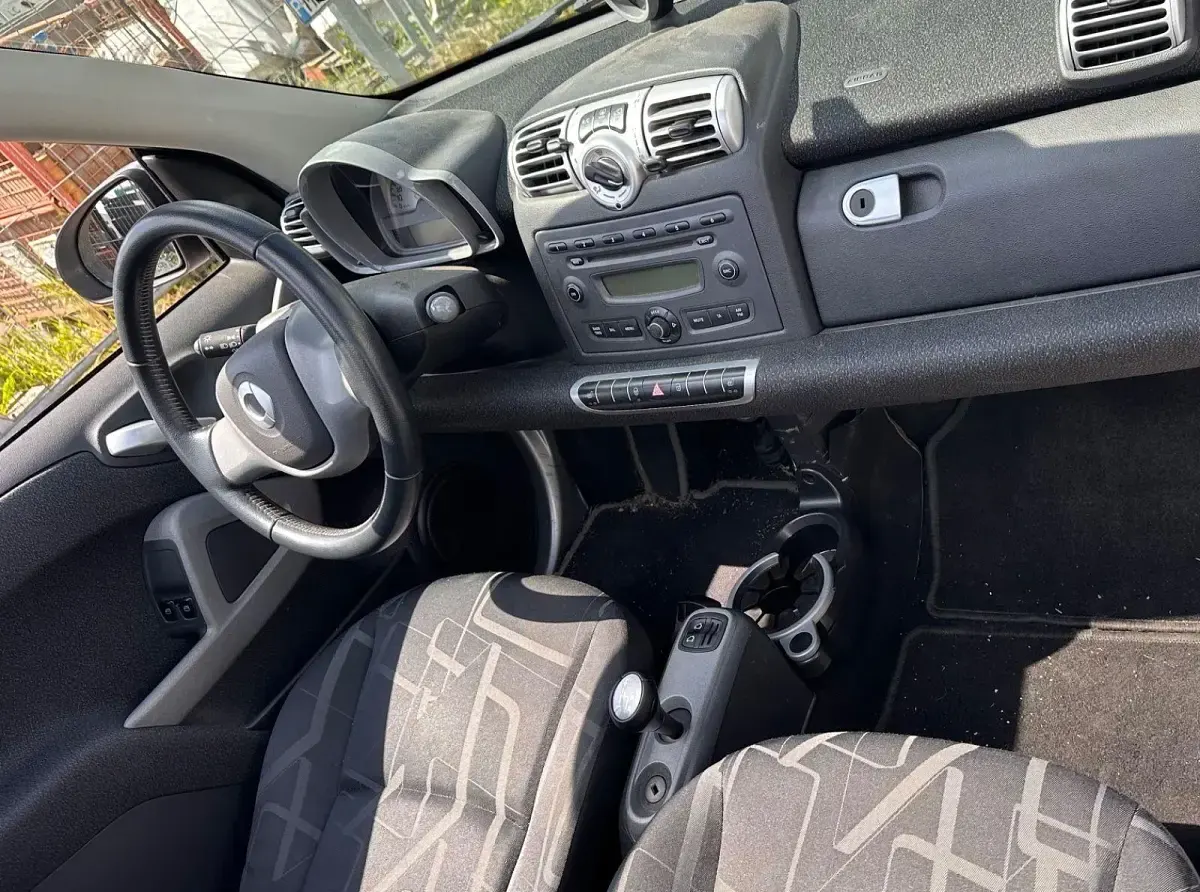 Gebraucht Smart ForTwo Cabrio Passion 71 PS (52 kW) 2008 Silber Cabrio