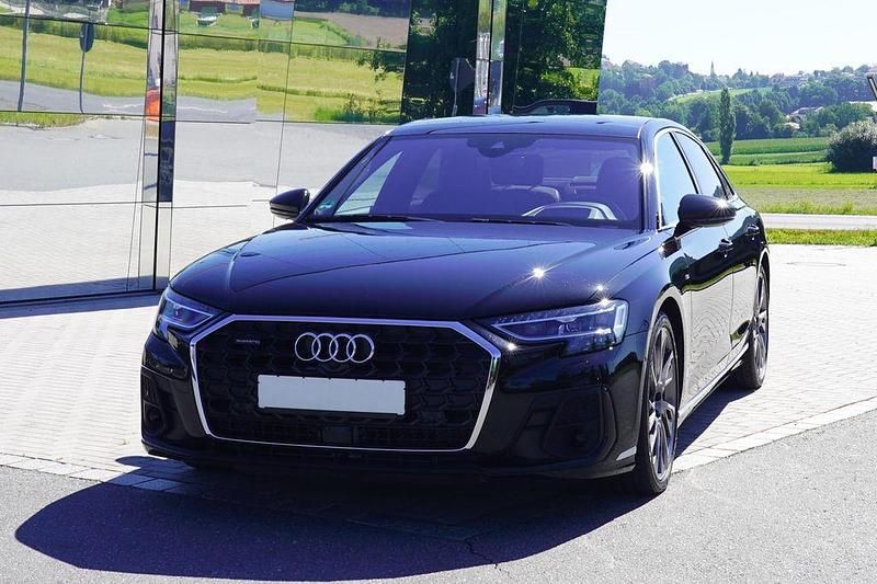 Schwarz Gebraucht 2022 Audi A8 S-Line Limousine | 64.990 € (Guter Preis) - Bild 1/4