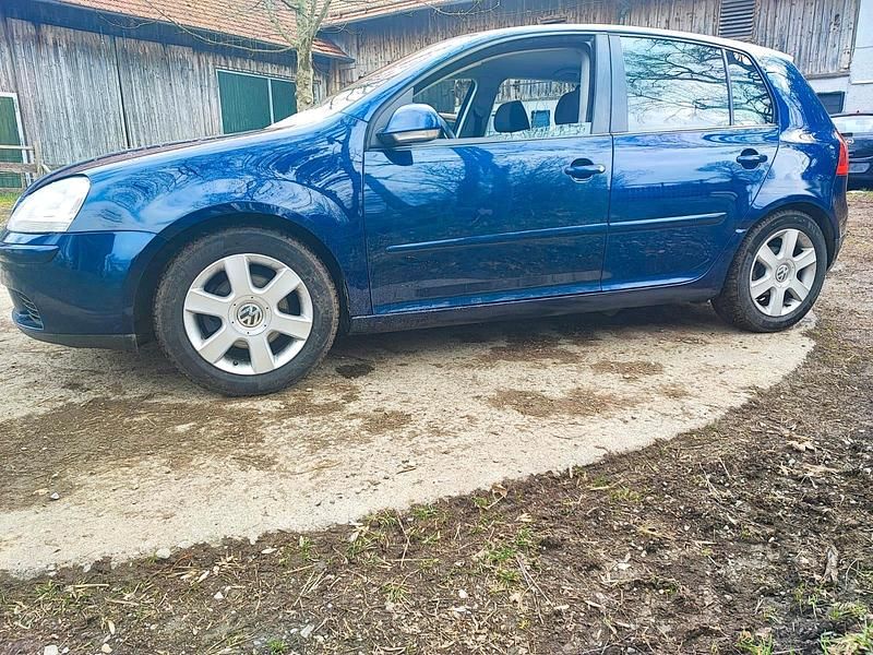 Gebraucht VW Golf 2008 Blau Coupé