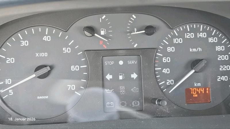 Gebraucht Renault Scénic 107 PS (78 kW) 2000 Grau Van / Kleinbus