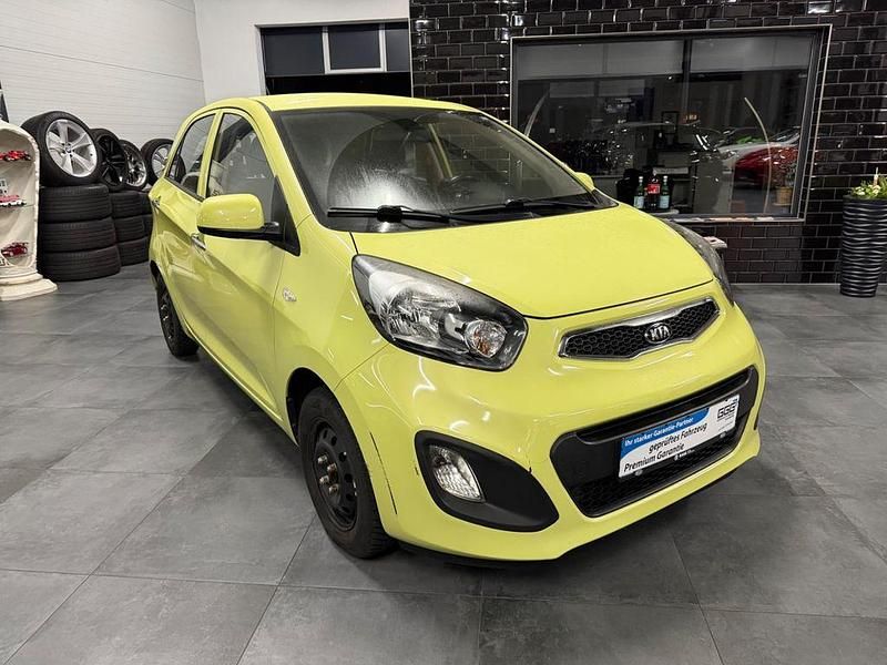 Gebraucht Kia Picanto 69 PS (50 kW) 2014 Grün Kleinwagen