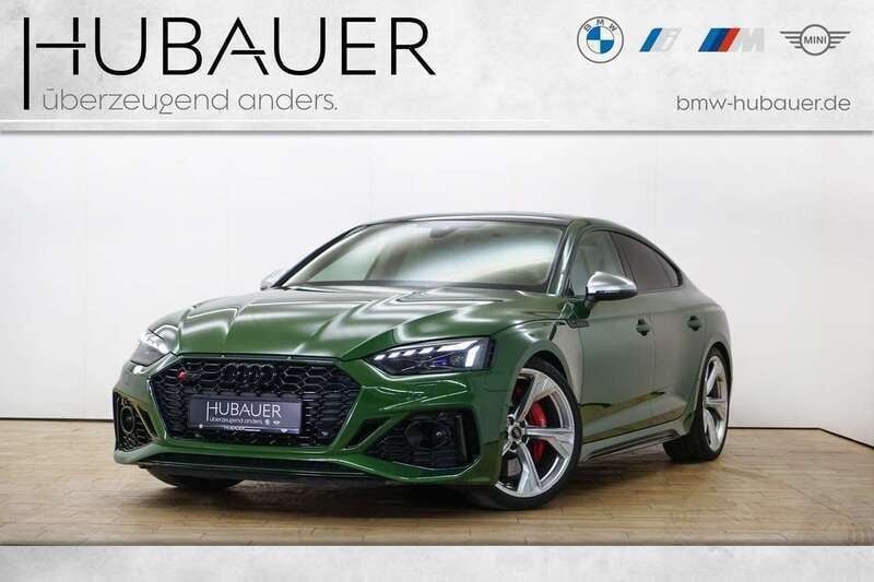 Schwarz (mythosschwarz (schwarz)) Gebraucht 2022 Audi RS5 Sportback Comfort Coupé | 71.990 € (Guter Preis) - Bild 1/4