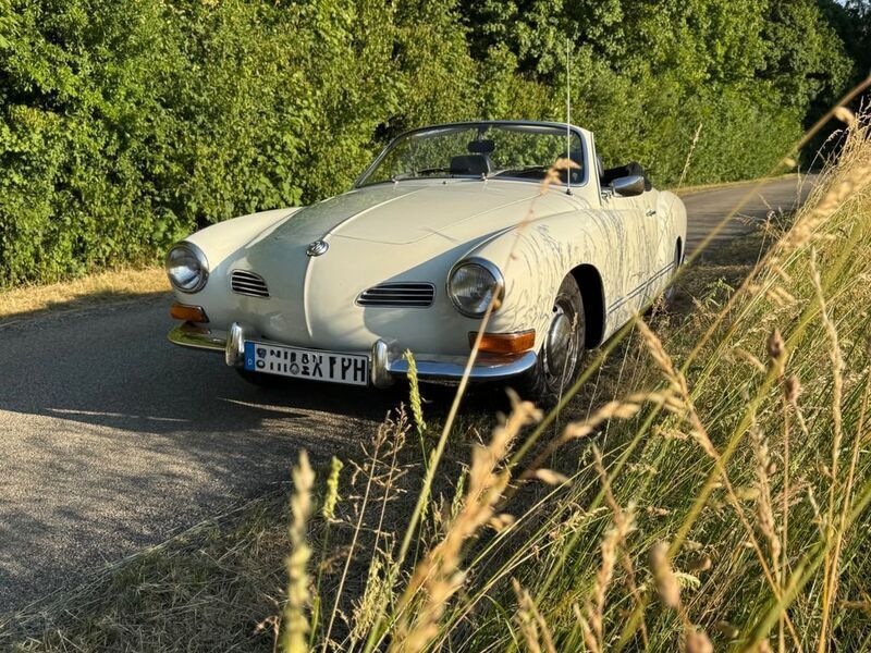 Weiß Gebraucht 1970 VW Karmann Ghia Karmann Cabrio | 22.000 € - Bild 1/4