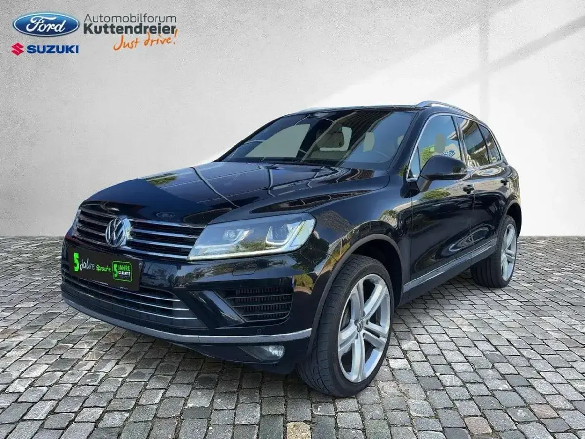 Używany VW Touareg Terrain Tech 262 KM (192 kW) 2014 Czarny SUV