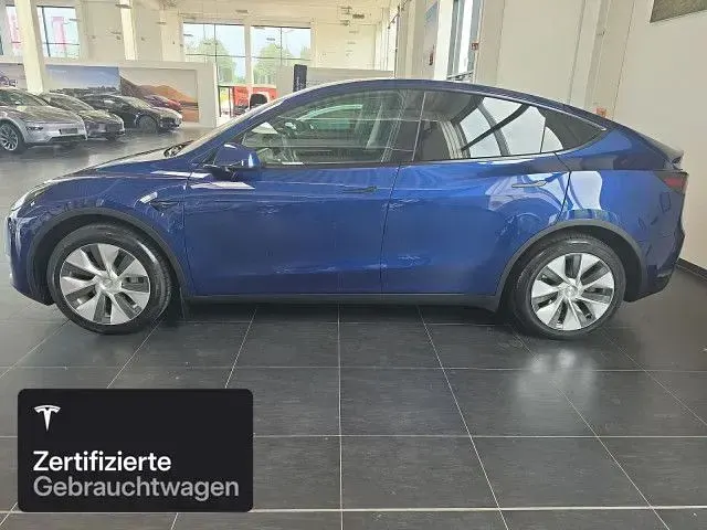 Brugt Tesla Model Y Long Range AWD 258 kW (351 HK) 2023 Blå SUV