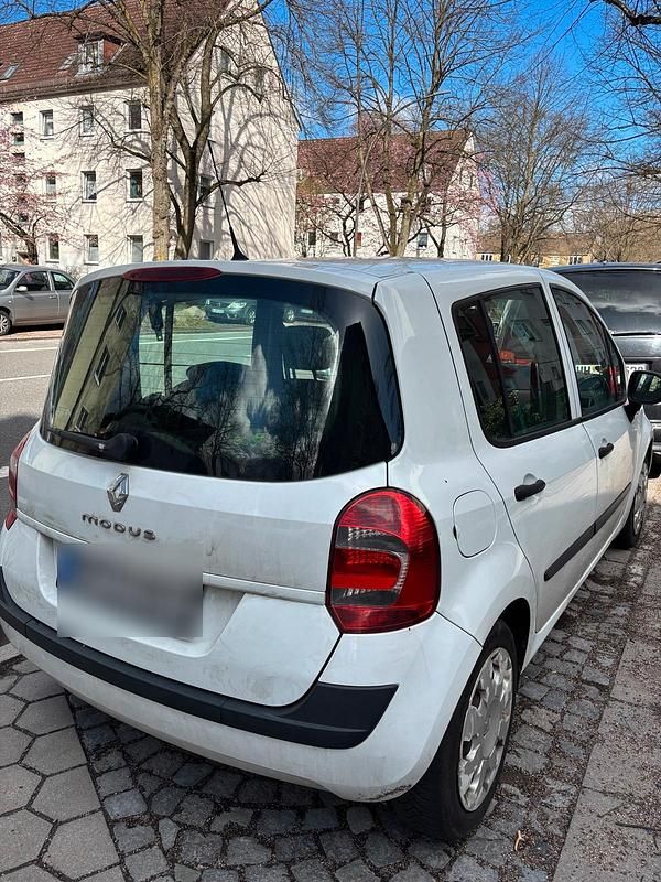 Gebraucht Renault Modus 75 PS (55 kW) 2009 Weiß Van / Kleinbus