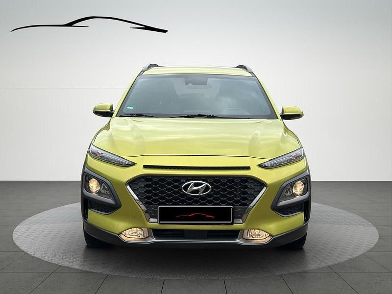 Gebraucht Hyundai Kona Style 177 PS (130 kW) 2018 Acid yellow / mic SUV