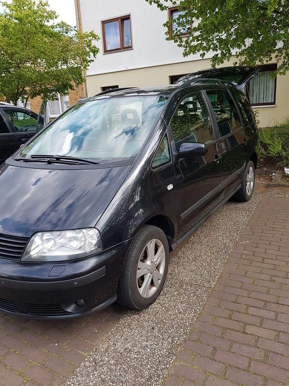 Gebraucht Seat Alhambra 116 PS (85 kW) 2007 Schwarz Van / Kleinbus