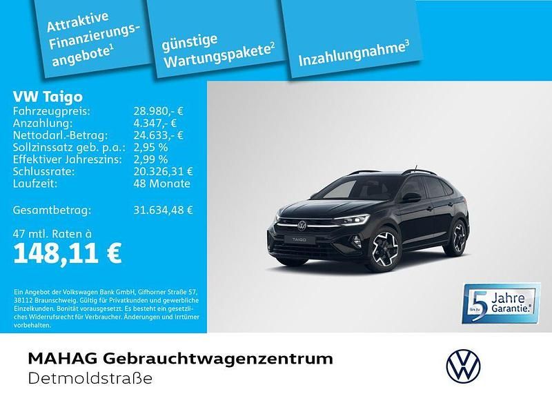 Schwarz Gebraucht 2025 VW Taigo IQ Drive SUV | 28.980 € (Fairer Preis) - Bild 1/1
