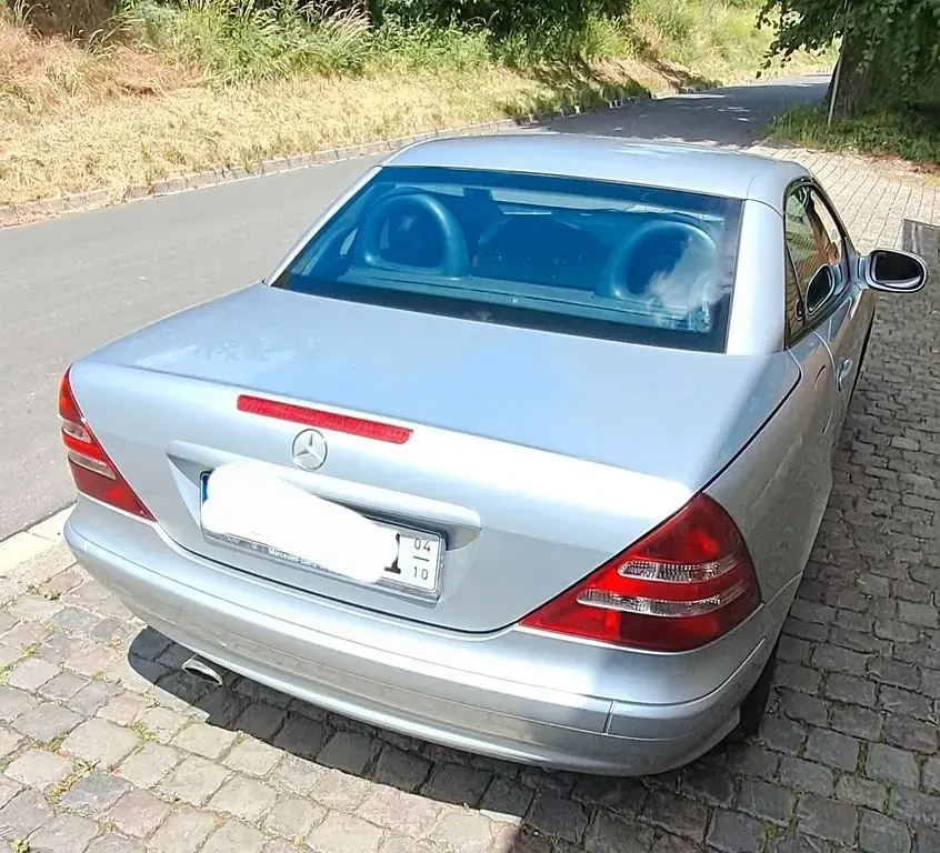 Gebraucht Mercedes SLK200 163 PS (119 kW) 2000 Silber Cabrio