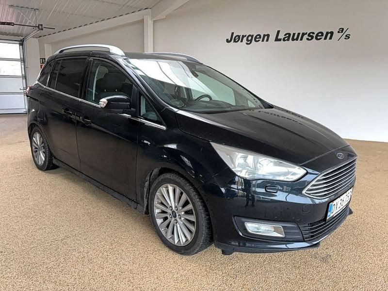Gebraucht Ford Grand C-Max Titanium 120 PS (88 kW) 2015 Schwarz Van / Kleinbus