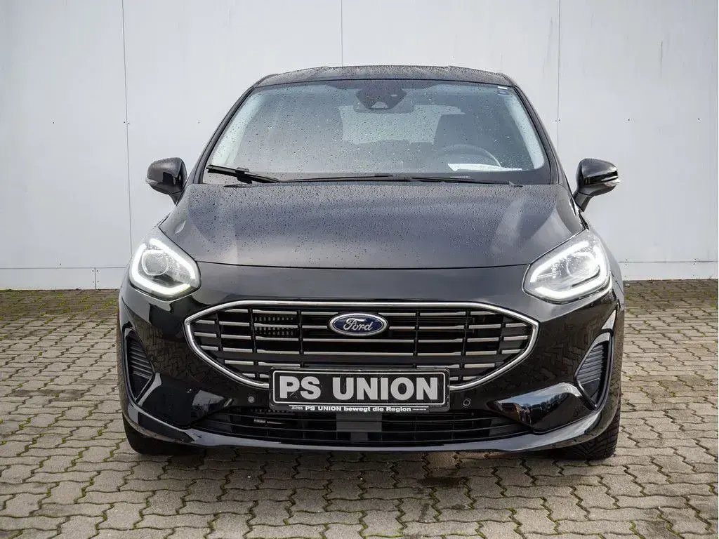 Gebraucht Ford Fiesta Titanium X 125 PS (91 kW) 2023 Schwarz / obsidianschwarz Kleinwagen