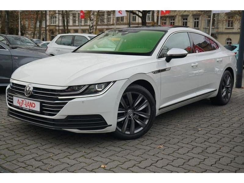 Gebraucht VW Arteon Elegance 150 PS (110 kW) 2019 Pure white metallic (metallic) Kleinwagen