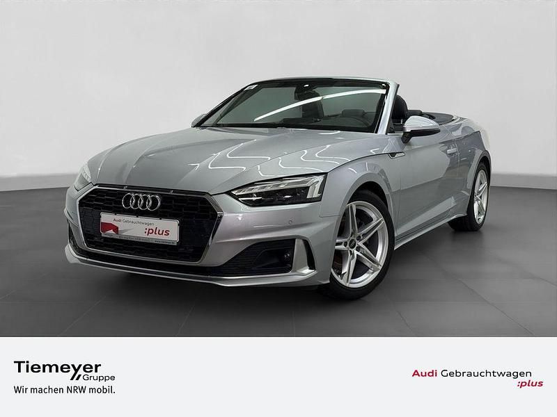 Florettsilber metallic Gebraucht 2024 Audi A5 Cabriolet Advanced Cabrio | 39.250 € (Superpreis) - Bild 1/4