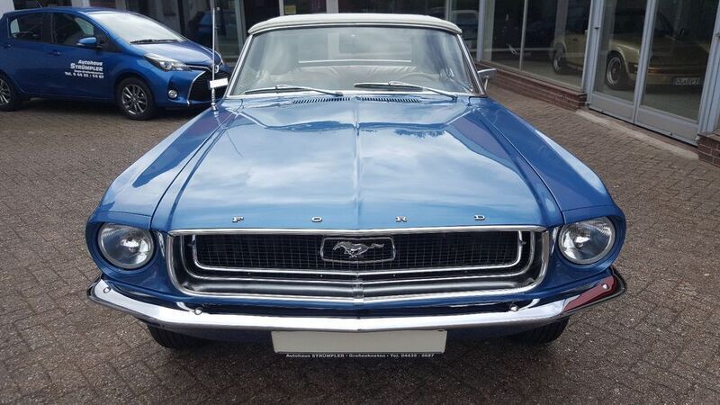 Gebraucht Ford Mustang 200 PS (147 kW) 1968 Blau Cabrio