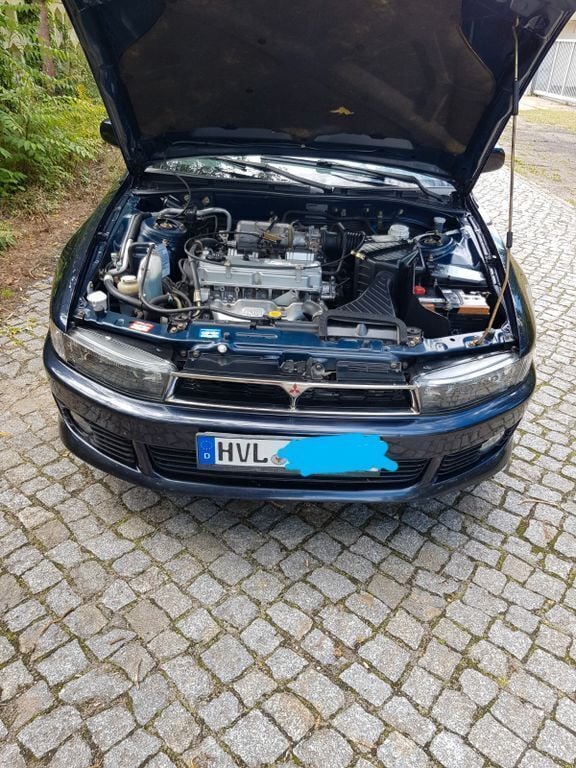 Gebraucht Mitsubishi Galant 133 PS (97 kW) 2001 Blau Kombi