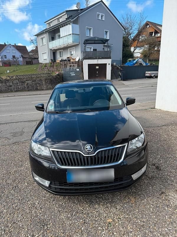 Gebraucht Skoda Rapid 110 PS (80 kW) 2017 Schwarz Kleinwagen