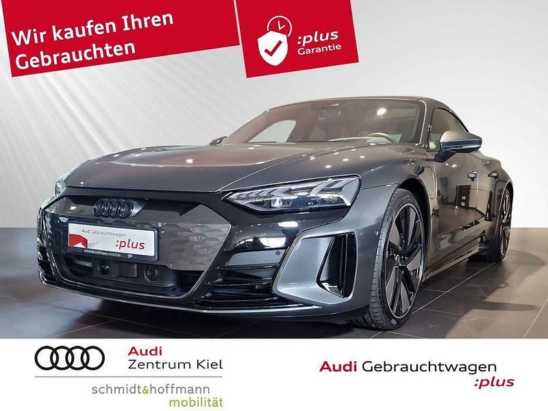 Daytonagrau perleffekt Gebraucht 2024 Audi e-tron GT quattro Ambiente Limousine | 75.980 € (Teuer) - Bild 1/4