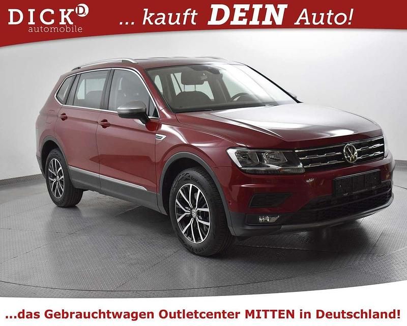 Ruby red met. Gebraucht 2020 VW Tiguan Allspace Comfortline SUV | 21.750 € (Superpreis) - Bild 1/4