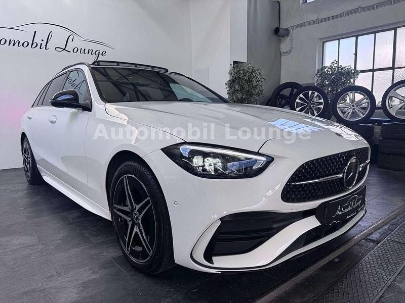 Gebraucht Mercedes C300e 204 PS (150 kW) 2022 Weiß Kombi