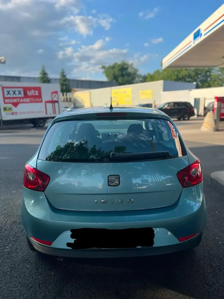 Gebraucht Seat Ibiza 86 PS (63 kW) 2009 Blau Kleinwagen