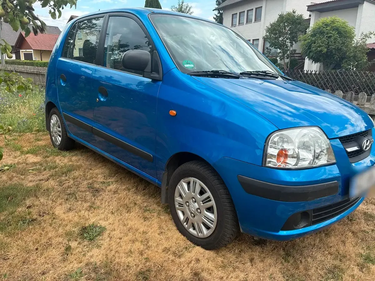 Gebraucht Hyundai Atos 63 PS (46 kW) 2007 Blau Kleinwagen