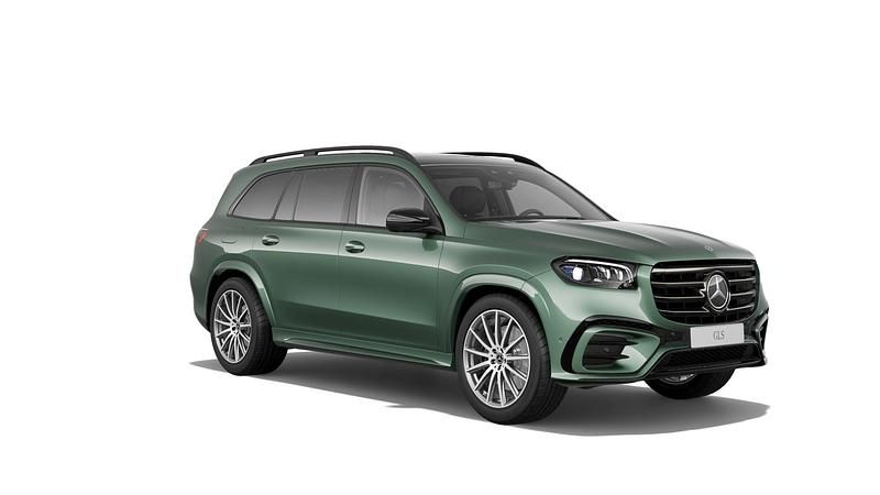 Manufaktur ireland mid green metallic Neu 2025 Mercedes GLS580 SUV | 154.724 € (Fairer Preis) - Bild 1/4