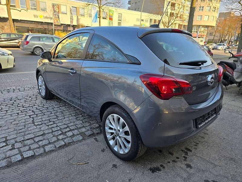 Gebraucht Opel Corsa Innovation 90 PS (66 kW) 2016 Karbon silber/shiny grey (m2) Kleinwagen