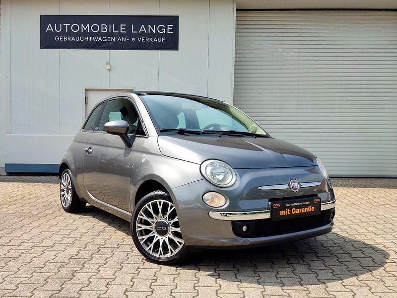 Grau Gebraucht 2011 Fiat 500C Lounge Cabrio | 5.899 € (Teuer) - Bild 1/4
