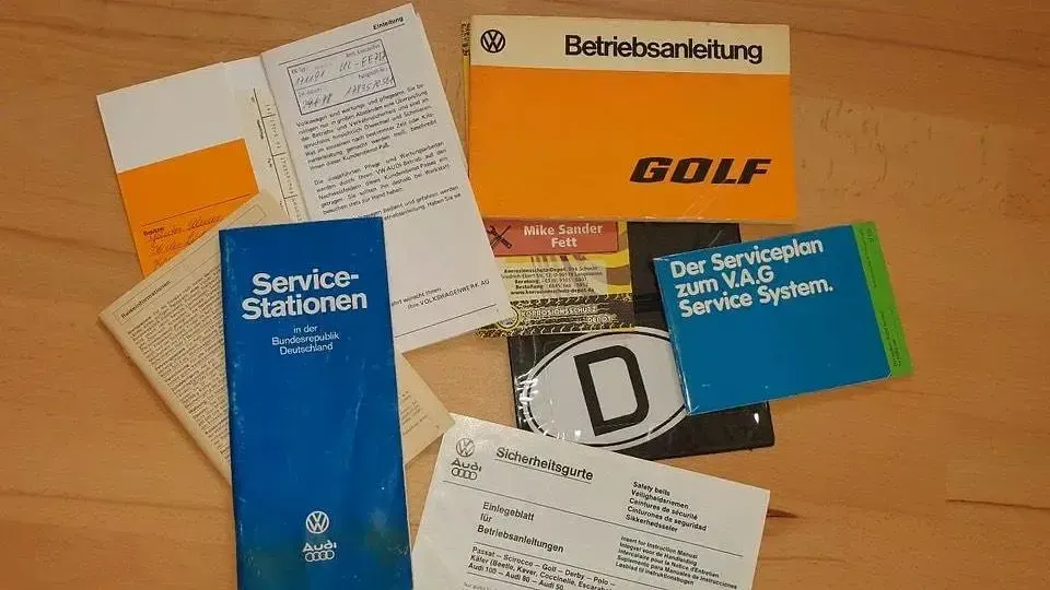 Gebraucht VW Golf I 50 PS (36 kW) 1978 Rot Kleinwagen