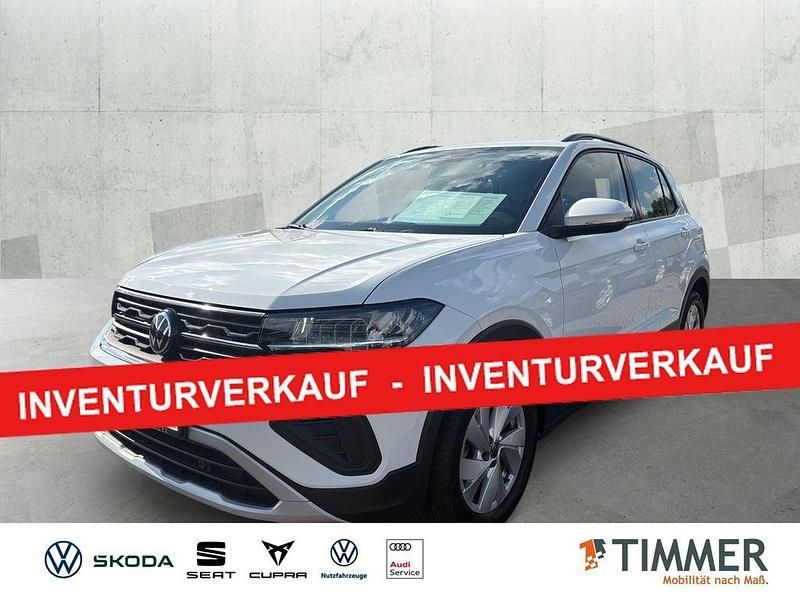 Pure white Gebraucht 2024 VW T-Cross Life SUV | 21.350 € (Fairer Preis) - Bild 1/4