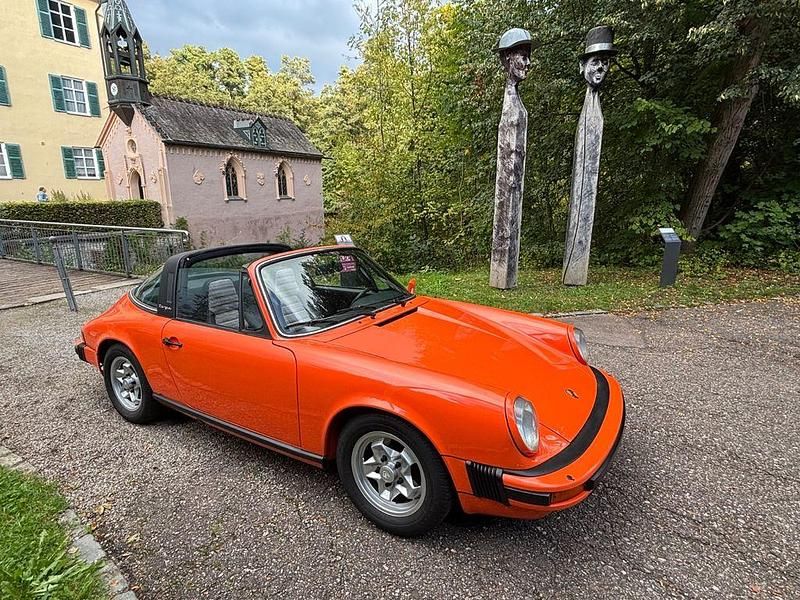 Gebraucht Porsche 911 150 PS (110 kW) 1975 Continentalorange Cabrio